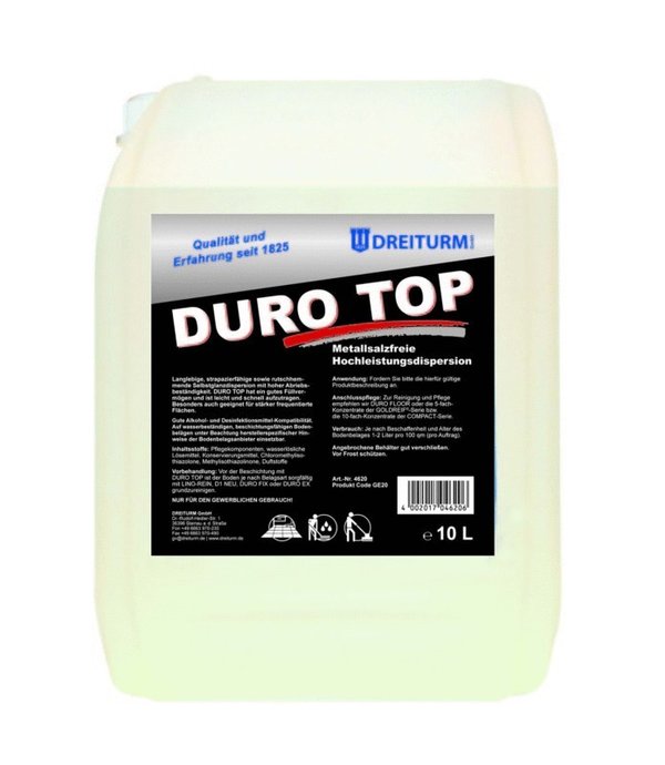 Dreiturm Duro Top_ vloerwas_desinfectie en alcoholbestendig 10L