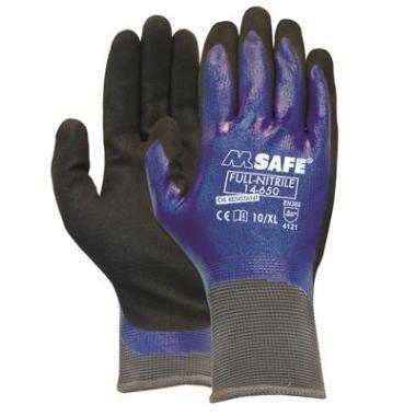 M-Safe Full-Nitrile 14-650 handschoen