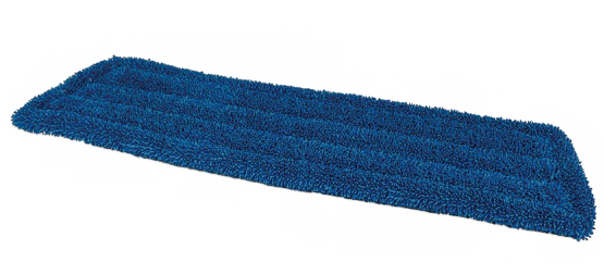 Microvezel vlakmop blauw 45cm